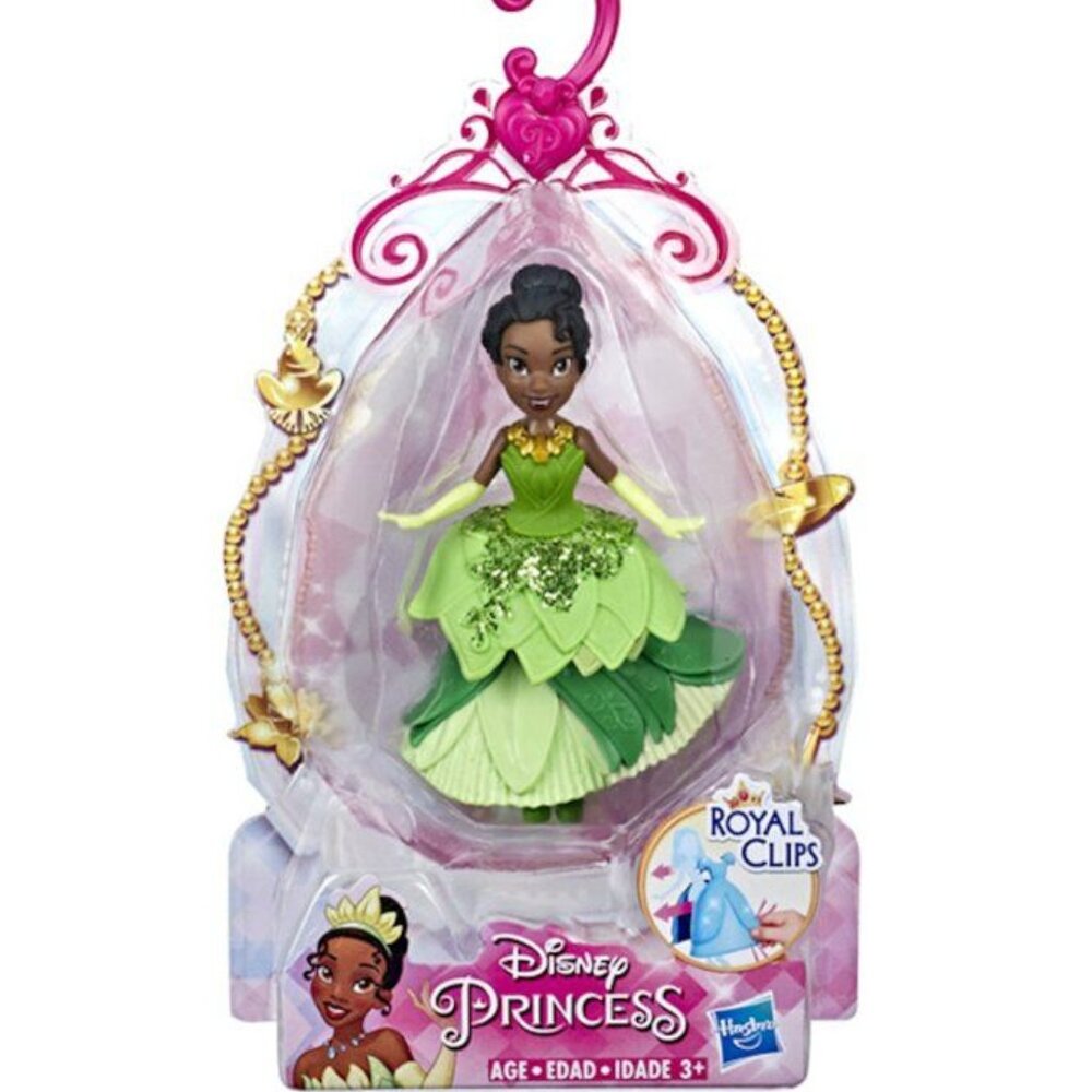 Disney Princess Tiana  Royal Clips New Sealed For Age 3+